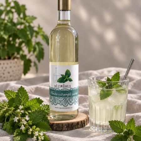 citromfű menta szörp